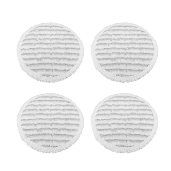 4 Pack Replacement Steam Mop Pads for Shark S8201 S8001 S7001 S7201 S7005 S7000 S7000AMZ S7001TGT Washable, Durable Steam and Scrub Pads for All Floors