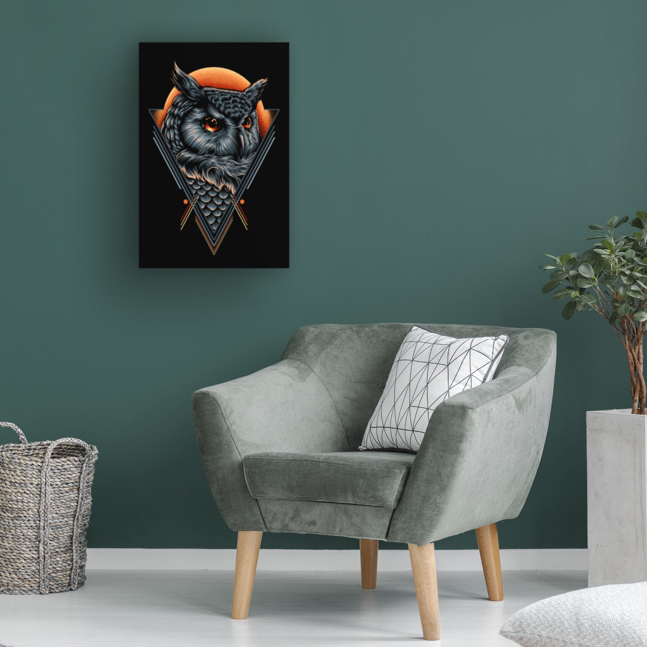 Trademark Fine Art Hastaning Bagus Penggalih I Am The OWL Canvas Wall Art