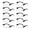 Transparent frame bl, variant on 10Pcs Children Safety Goggles Kids Protective Safety Glasses Laboratory Eye Protections Spectacle Eyewears for Boys Girls