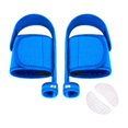 thumbnail image 1 of Enderezadores del gordo del pie,Enderezadores de gordo del pie transpirables ajustables suaves,Correas elásticas acolchadas extraíbles y portátiles para mujer,Cinturones Azul, 1 of 8