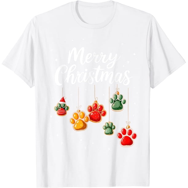 Camiseta para decoración de árbol de Navidad para perros y gatos