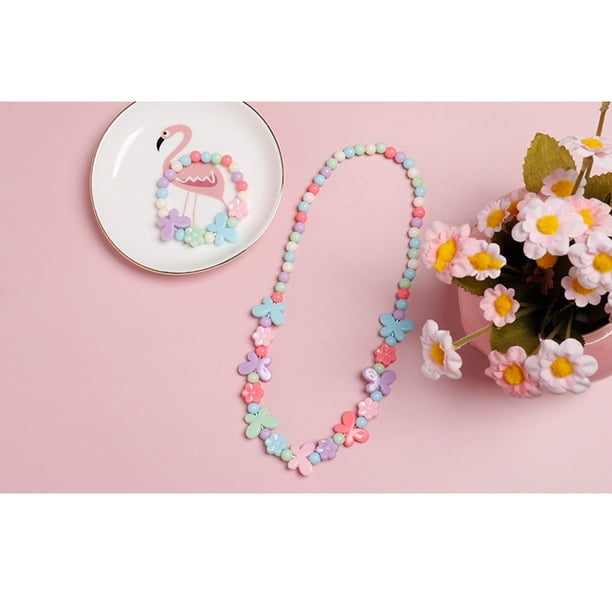 Collier en perle multicolore pour enfant • Enfant World