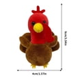 thumbnail image 3 of Home Decor,Finger Puppets Turkey Stuffed Puppets + Soft Turkey Finger Puppets for School Performance + Interactive Finger Puppets for Kids + Stuffed Finger Puppets for Learning and Fun Playtime + Tur, 3 of 9