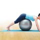 thumbnail image 3 of Soidarity Pelota de Yoga de 55cm-75cm para gimnasio, Fitness, Pilates, ejercicio, pelota de equilibrio Uniforme atlético Gris plateado 75cm Soidarity JJ14985-29, 3 of 3
