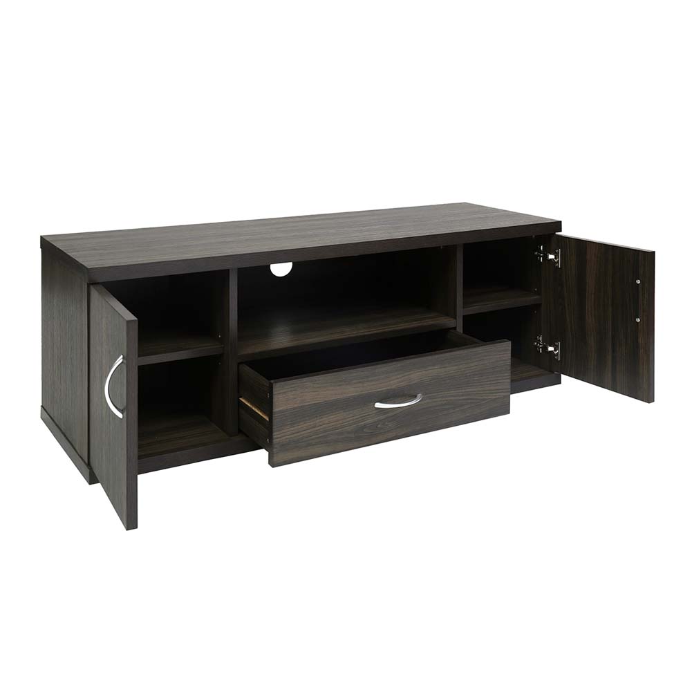 Topcobe TV Console TV Cabinet with Drawer TV Stand for Flat Screen 