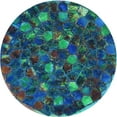 thumbnail image 1 of Ahgly Company Machine Washable Indoor Square Transitional Macaw Blue Green Area Rugs, 3' Square, 1 of 7
