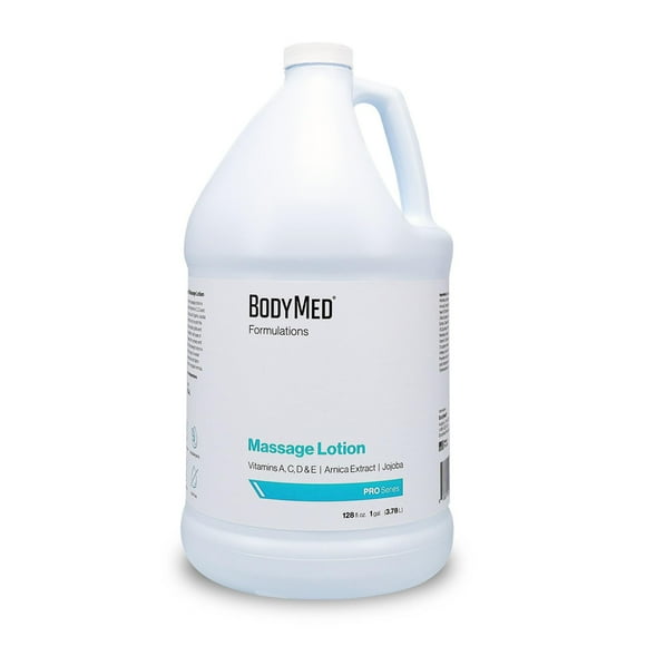 BodyMed Formulations Massage Lotion, 1 gal. – Fragrance-Free, All-Natural Lotion for Massage Therapy – Leaping Bunny Certified &