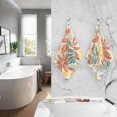 thumbnail image 2 of Ryvnso Palm Leaf-d1 Cotton Hand Towels Sets Face Towel 2 PCs Bathroom Decorative, 2 of 7