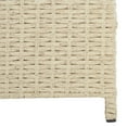 thumbnail image 3 of SAFAVIEH Oliveira Outdoor Patio Cushion Box, Beige/White, 3 of 5