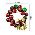 thumbnail image 6 of sunsanly Christmas Brooch Wreath Christmas Tree Snowman Decor Snowflake Decor Colorful Rhinestone Exquisite New Year Gift Sweater Coat Decor Jewelry, 6 of 8