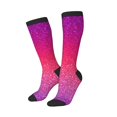 thumbnail image 3 of Cauagu Light Purple Glitter Print Women's Men's Ankle Socks 1-pack Casual Athletic Socks for Unisex Adult Moisture-Wicking Socks for Daily Wear/Running/Sport, 3 of 8