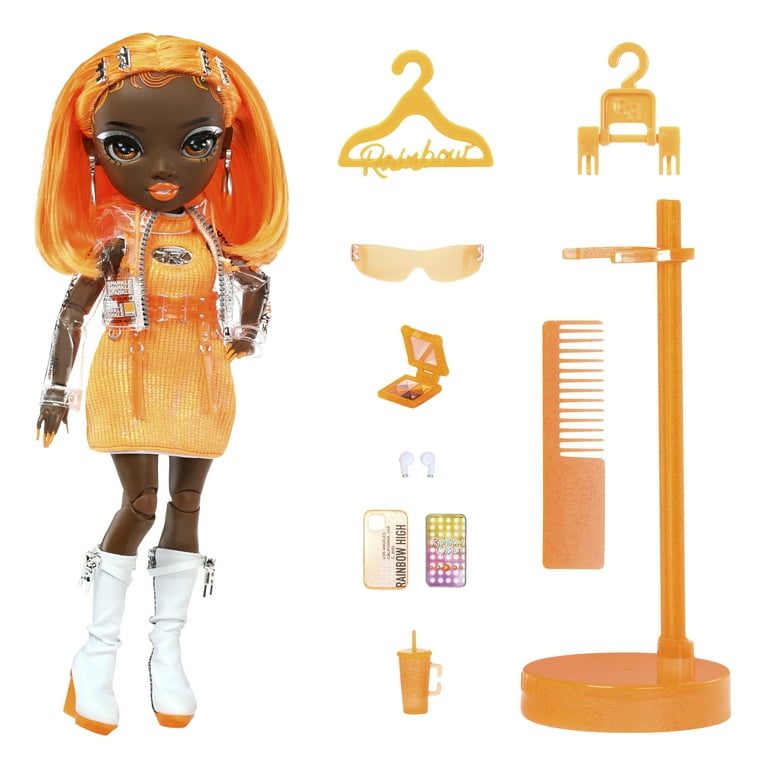 The Orange Dolls of Rainbow High, The orange-toned dolls of…