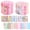 Style 5, variant on 84PCS Jelly Roll Fabric Strips for Quilting "2.5 x 20" Inch Cotton Fabric Bundles for Sewing DIY Crafts