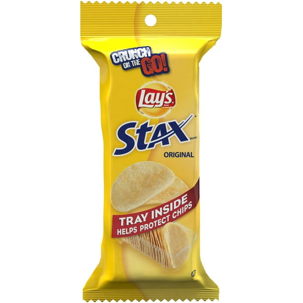 Lay's Stax Original Potato Crisps, 2 oz, 10 count
