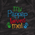 thumbnail image 4 of Inktastic My Pappap Loves Me Gift Boys or Girls Baby Bodysuit, 4 of 5