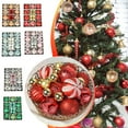 thumbnail image 3 of WJSXC Christmas Balls, 26Pcs Christmas Balls Hanging Ornaments Shatterproof Delicate Baubles Set, for Home Holiday Party Xmas Tree Decoration Gifts (Silver 2.4" / Pink 1.2"), 3 of 6