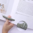 thumbnail image 4 of 2 Pcs Support de Page de Livre, Support de Page de Livre en Résine, Marque-Page de Livre, Accessoires de Lecture pour Amateurs de Lecture, Étudiants, Enseignants (Bleu, Vert), 4 of 6
