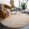 thumbnail image 2 of SAFAVIEH Natura Finn Distressed Area Rug, Red/Ivory, 6' x 6' Round, 2 of 8