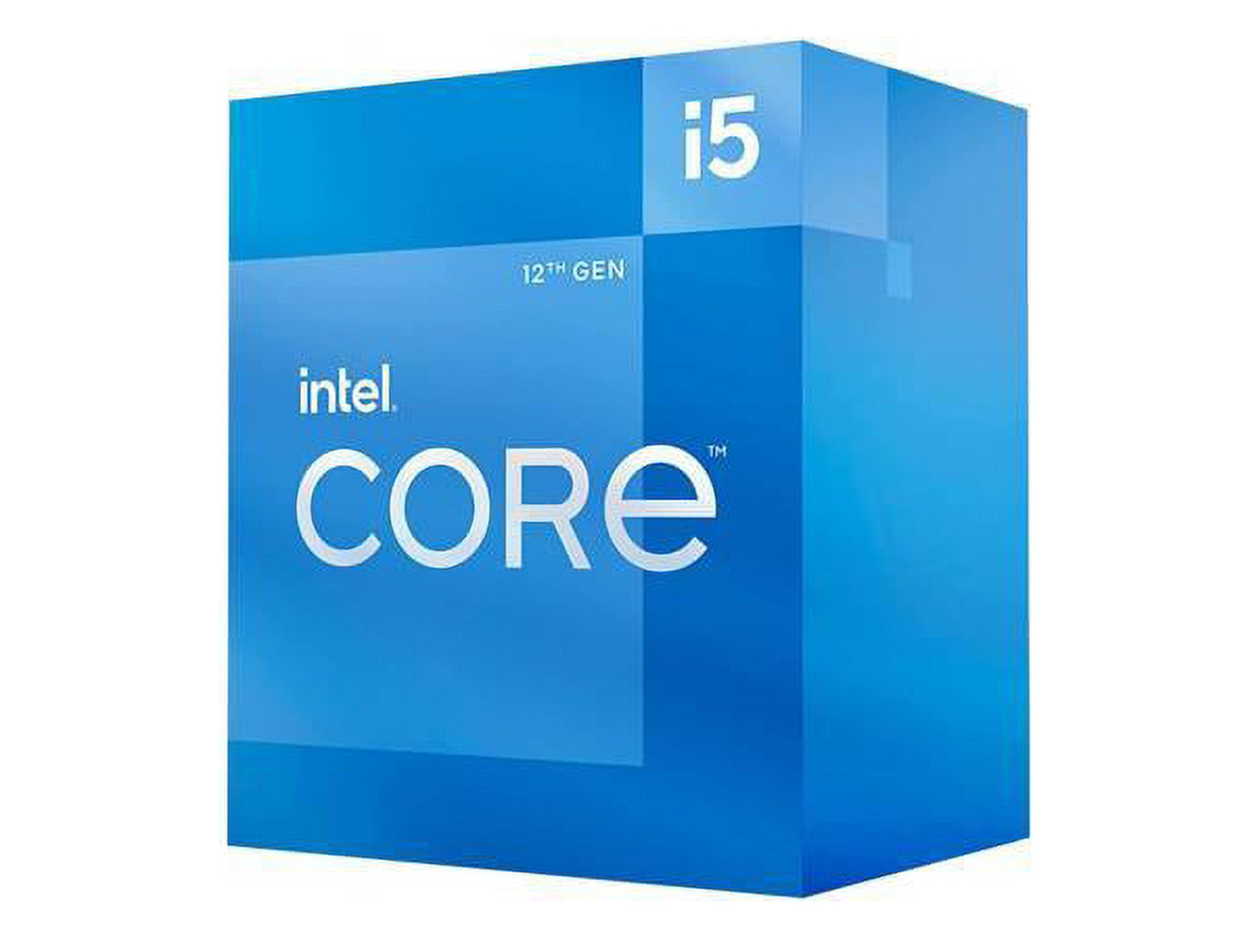 Intel Core i5-12400 - Core i5 12th Gen Alder Lake 6-Core 2.5 GHz LGA 1700 65W Intel UHD Graphics 730 Desktop Processor - BX8071512400 - image 2 of 7