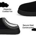 thumbnail image 6 of BERANMEY Cozy Platform Fuzzy Slippers for Women and Men Short Ankle Slippers with Anti-Slip Sole Lined with Warm Furry Perfect for Indoor & Outdoor Use, 6 of 10