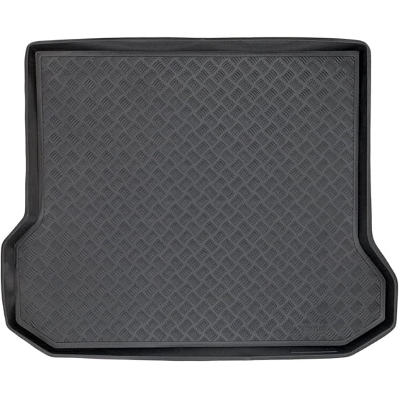 Rezaw-Plast Trunk Liner for Volvo V70 Wagon 2008-2016 – Custom Fit Heavy-Duty PE Cargo Mat, Raised Edges, Odorless, All-Weather, 1/16in Thick, Anti-Scratch, Black