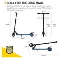 Swagtron Swagger 8 Folding Electric Scooter for Kids, Teens & Young