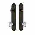 thumbnail image 6 of Grandeur Arc Tall Plate Single Cylinder One Piece Knobset with Chambord Knob, 6 of 6