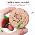 thumbnail image 4 of Caja de dientes Qiysamall, caja de madera para el hada de los dientes, caja de recuerdo para dientes, soporte para dientes para niñas y niños, 4 of 7
