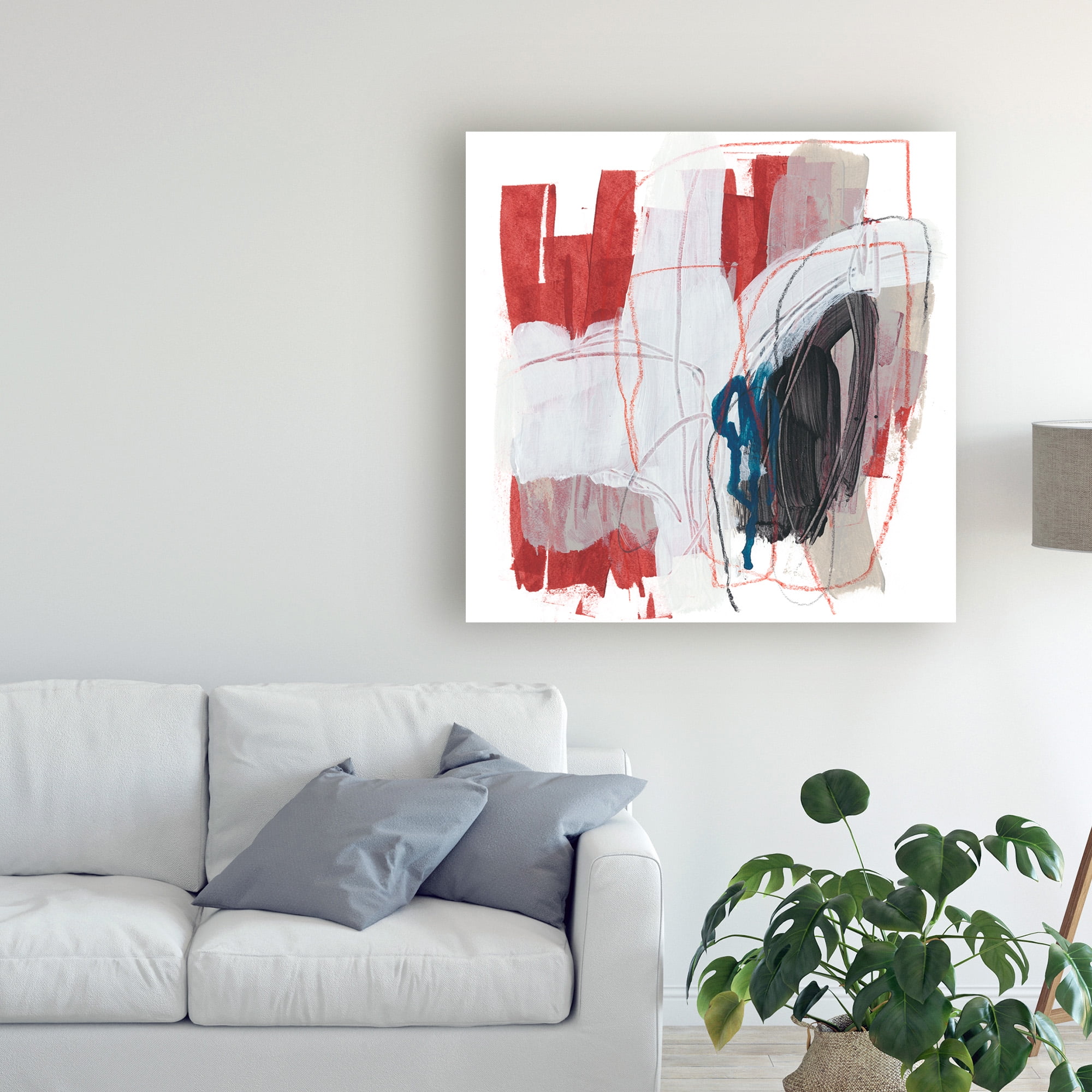 Trademark Fine Art 'Symphony in Riffs VIII' Canvas Art by June Erica Vess