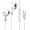 Style #2, variant on Wired Earbud High Fidelity Sensitive Universal Type-C 3.5mm Stereo Sports In-ear Earbud for Recording Songs
