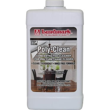 Lundmark Wax 3227F32-6 Poly-Clean Floor Cleaner- pack of 6