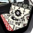 thumbnail image 4 of Pzuqiu Car Front Seat Covers Easy Installation Polyester, Compatible with Automotive Vehicle SUV Seats, for Truck Trucks, Geometric Pattern, 4 of 10