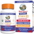 thumbnail image 2 of (2 pack) MaryRuth Organics Vitamin D3 Gummies Strawberry Vegan Ages 2+ 60 Count, 2 of 11