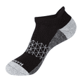 thumbnail image 5 of Hanes Mens Absolute Comfort Cushioned Heel Shield Socks, 3 Pairs, 5 of 9