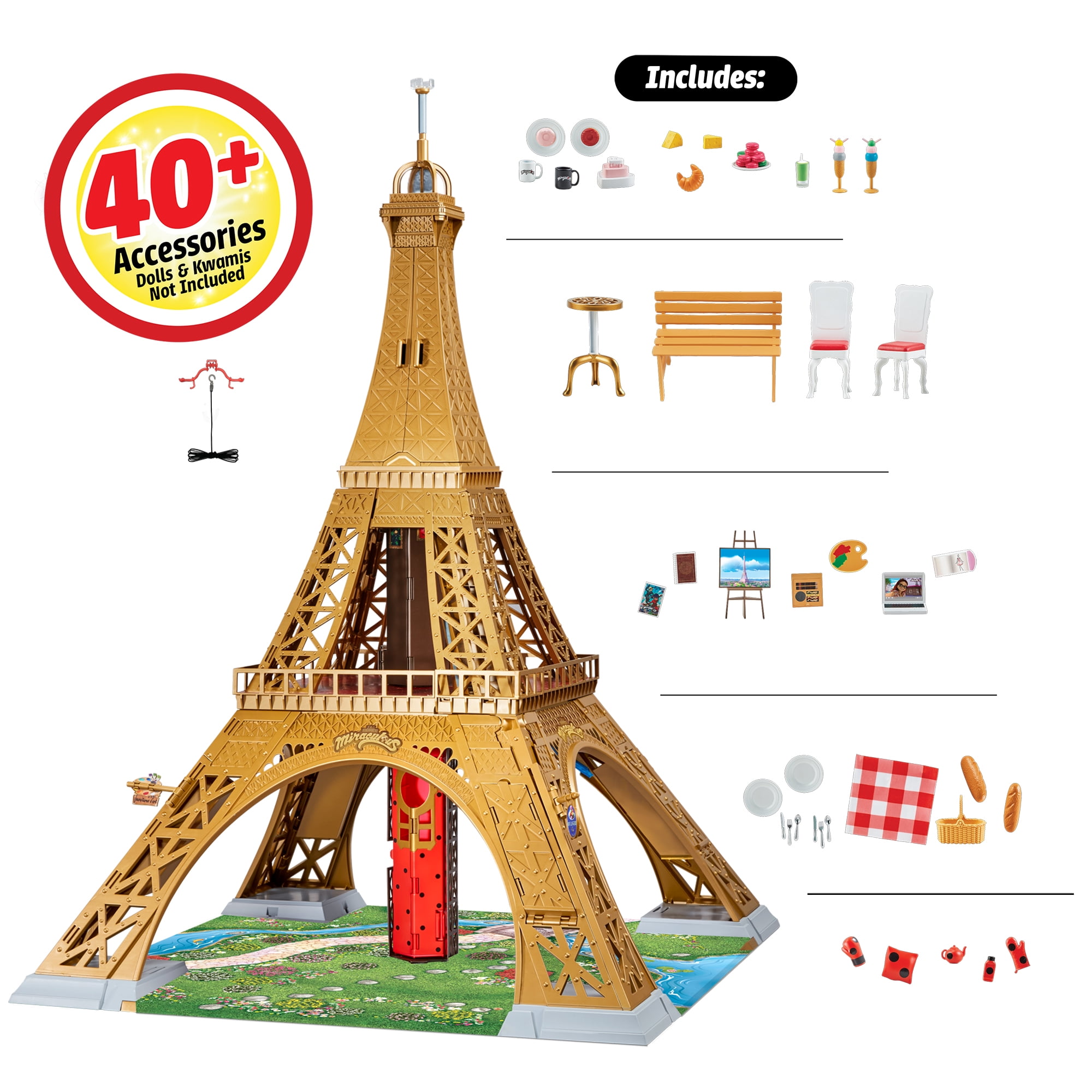 Miraculous Paris Heroes Playset by Playmates Toys