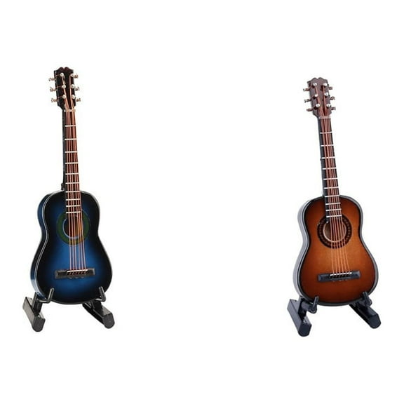 unbranded  Mini Classical Guitar Ornaments Crafts Decoration Music Gifts