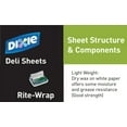thumbnail image 5 of Dixie Rite-Wrap Dry Wax Deli Paper, RW126, 6,000 Sheets per Case, 5 of 6