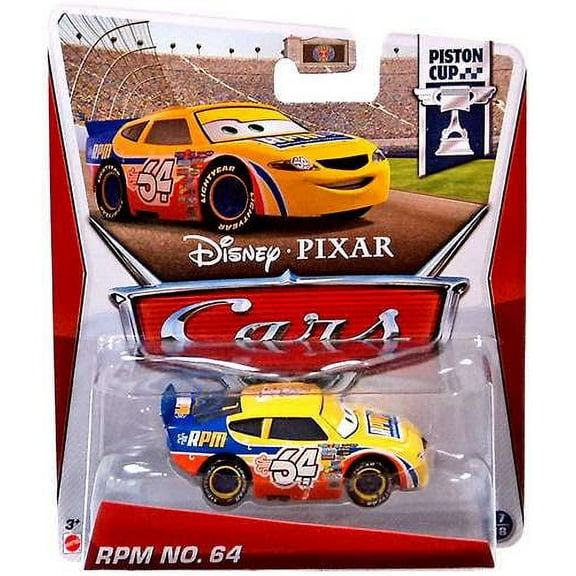 Disney / Pixar Cars Series 3 RPM No. 64 Diecast Car