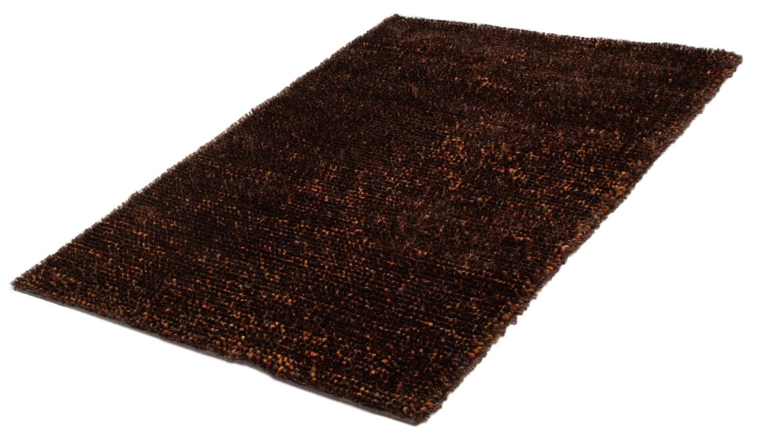 ECARPETGALLERY Sienna Dark Brown Rug 5'4" x 7'6"