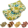 thumbnail image 2 of Blazing Needles  19-inch All-Weather Chair Cushion (Set of 2) - 19" x 19" Rolling Mead-Veranda Cosmo, 2 of 5