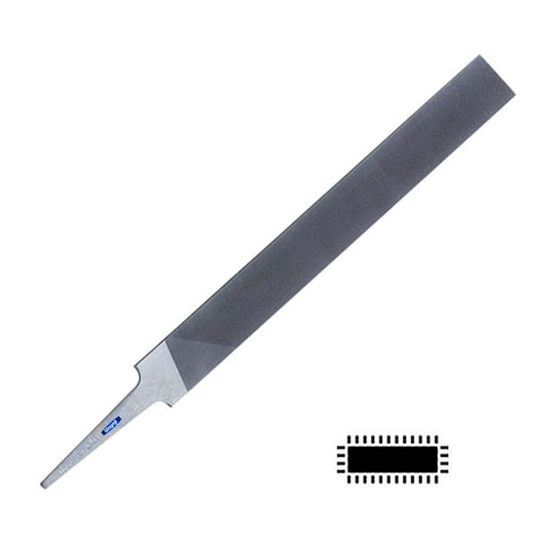 Grobet Swiss Type Hand Precision File 6" LongCut 0 Jewelry Tool