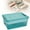 Green, variant on PLJFXXM Clear Storage Box with Lid, 12.6x9.6x5.3 Inch Plastic Container Bins for Organizing, Stackable Crates, BPA Free, Non Toxic, Odor Free, Organizers for Home, Office, School, and Dorm