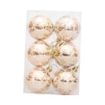 thumbnail image 2 of 6 piezas de adornos de bolas de Navidad perfecl para árboles de Navidad decoración navideña, 2 of 8