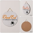 thumbnail image 4 of Coofit Halloween Door Sign Hanging Festival Welcome Door Sign Front Door Decoration, 4 of 10