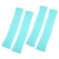 thumbnail image 2 of HOMEMAXS Blue Knitted Leg Warmers for Women Stay Fashionable and Cozy during Cold Winter Autumn Seasons, 2 of 6