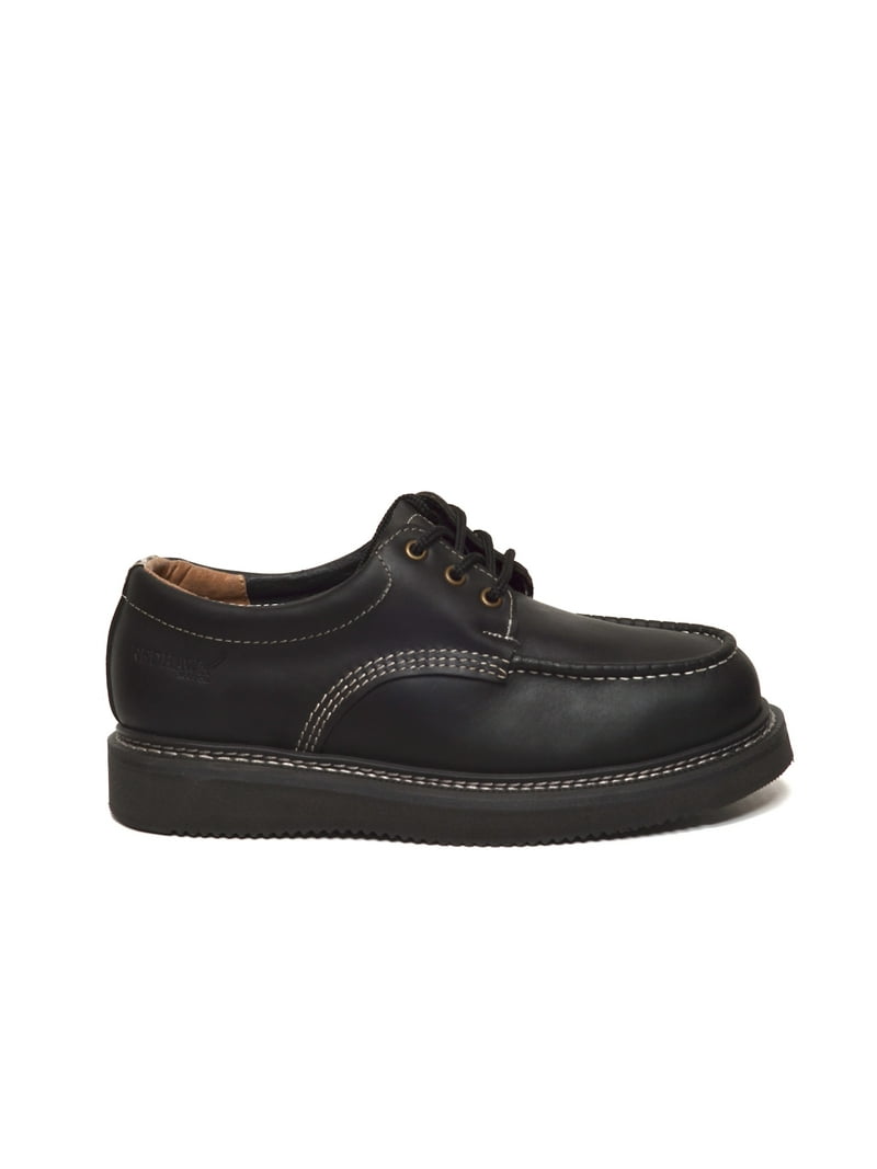 RedHawk Boot Co. Oxford Men's Soft Toe 4" Leather Work Boots - Walmart.com