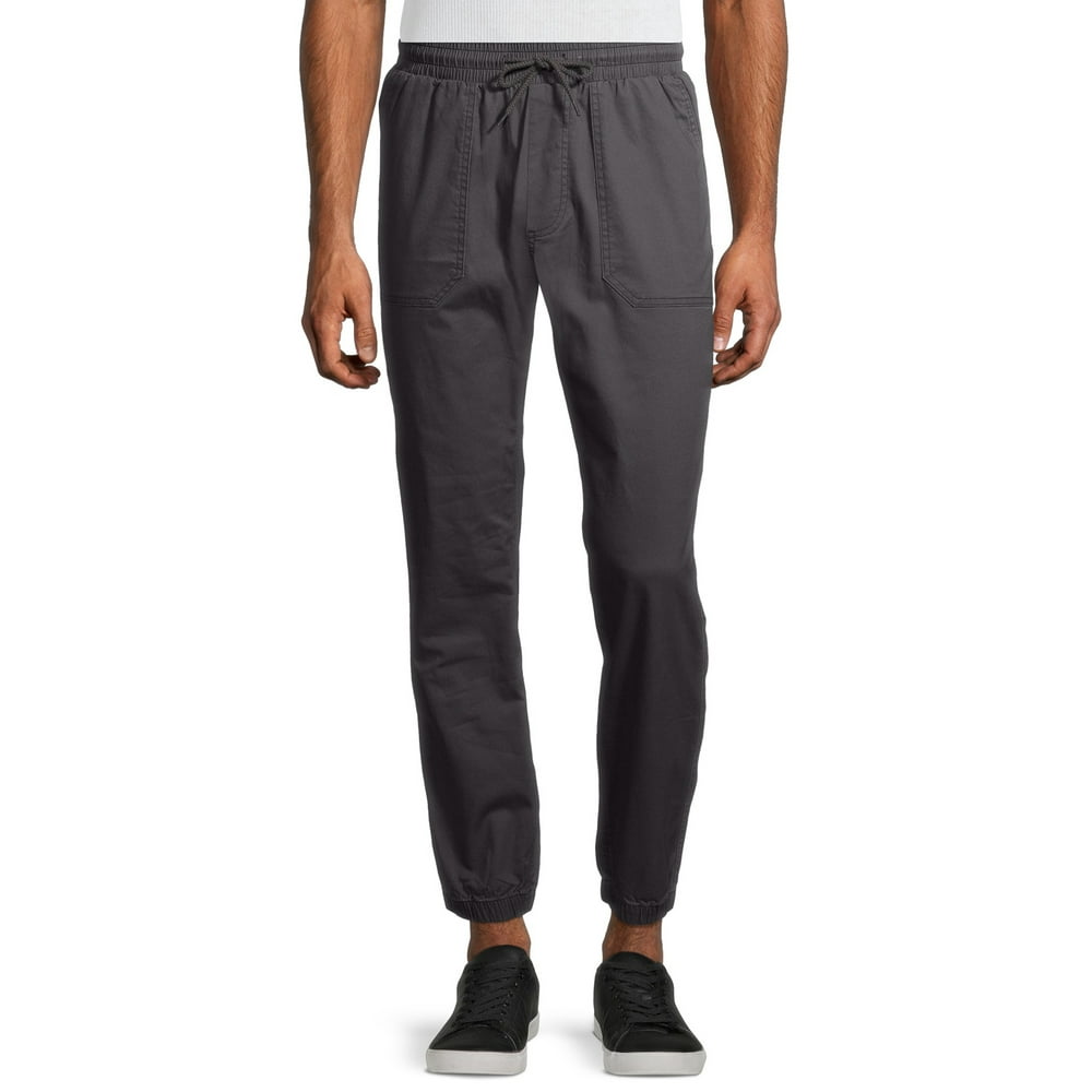 george men's knit jogger shorts