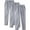Gray, variant on CaiJunJia Clearance No Boundaries 3 Pack Wide Leg Sweatpants for Women 2024 Trendy High Waisted Drawstring Loose Long Pants with Pockets