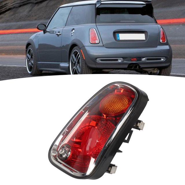 Feu Arrière de Voiture, Feu de Freinage Arrière LED de Remplacement pour R50 R53 2004-2006 LCI, R52 2005-2008 LCI avec Feu Arrière, Design Moderne