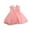 Pink, variant on Icvfdpl Kids Flower Girl Dress Newborn Infant Spring Print Tulle Ruffle Sleeveless Princess Pink Cotton 6-12 Months Sundress